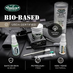 FrogLube Frog Tube Solvent CLP Paste Squeeze Tube Brush Towel Reduces Residue