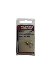 Traditions Patch Puller/Worm – Brass – 10/32 Thread – .45/.50/.54 cal