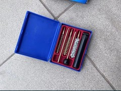 Gun Cleaning Kit 9mm .38, 357 Caliber 5 Pieces in Carrying Case