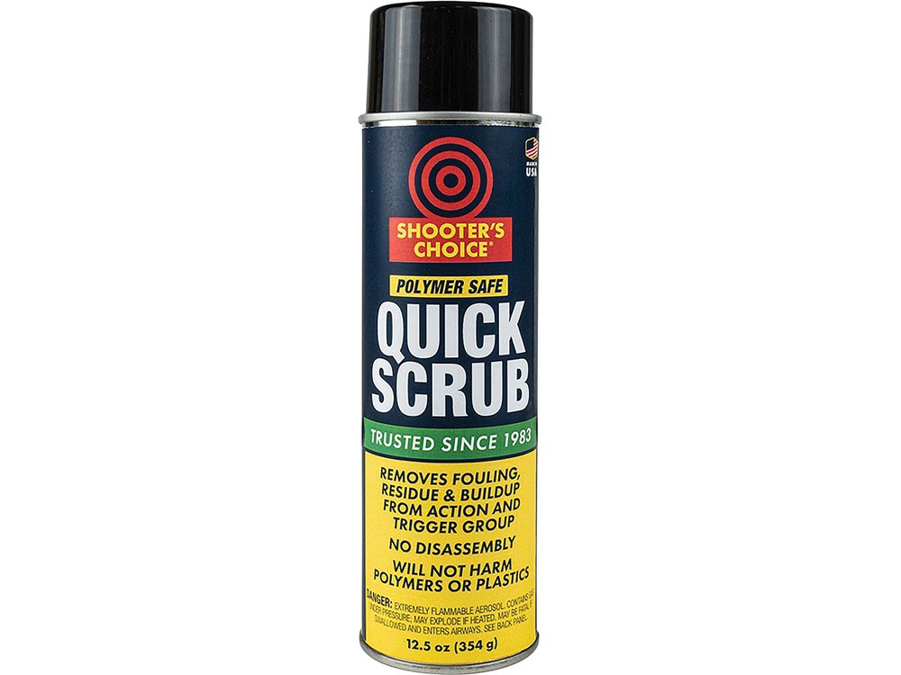 Shooter’s Choice Polymer Safe Quick Scrub Gun Cleaner 12 oz Aerosol