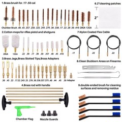 Cleaning Kit Universal Cleaning Kit Handgun Shotgun Cleaning Kit for All with…