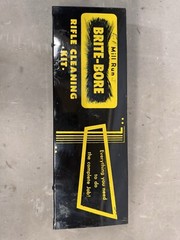 Vintage Mill Run Brite-Bore Shotgun Long Gun Rifle Cleaning Kit Hunting 12ga .22