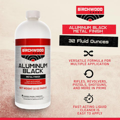 Fast-Drying Fast-Acting Aluminum Black Metal Finish
