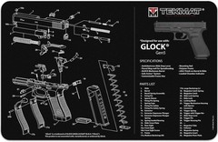 Ultra Handgun Mat 20″ x 15″ – Gun Cleaning & Maintenance Mat W/ Non-Slip Rubber