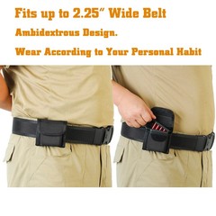 SdTacDuGe Molded Speed Strips Pouch with Pack of 4 5Cal38-357, Black Nylon