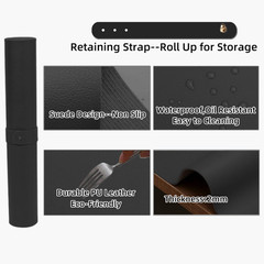 Large Gun Gleaning Mat for Pistol Rifle Shotgun, Oil-Resistant Gun Cleaning Pad