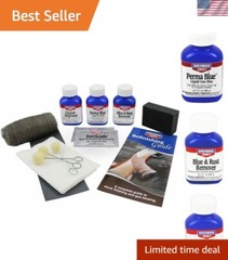 Easy-to-Use Perma Blue Finishing Kit – Liquid Treatment & Always Ready Wipes