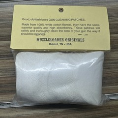 MuzzleLoader Originals 100 Patches 2.5″ Cotton Brushed Flannel 11335