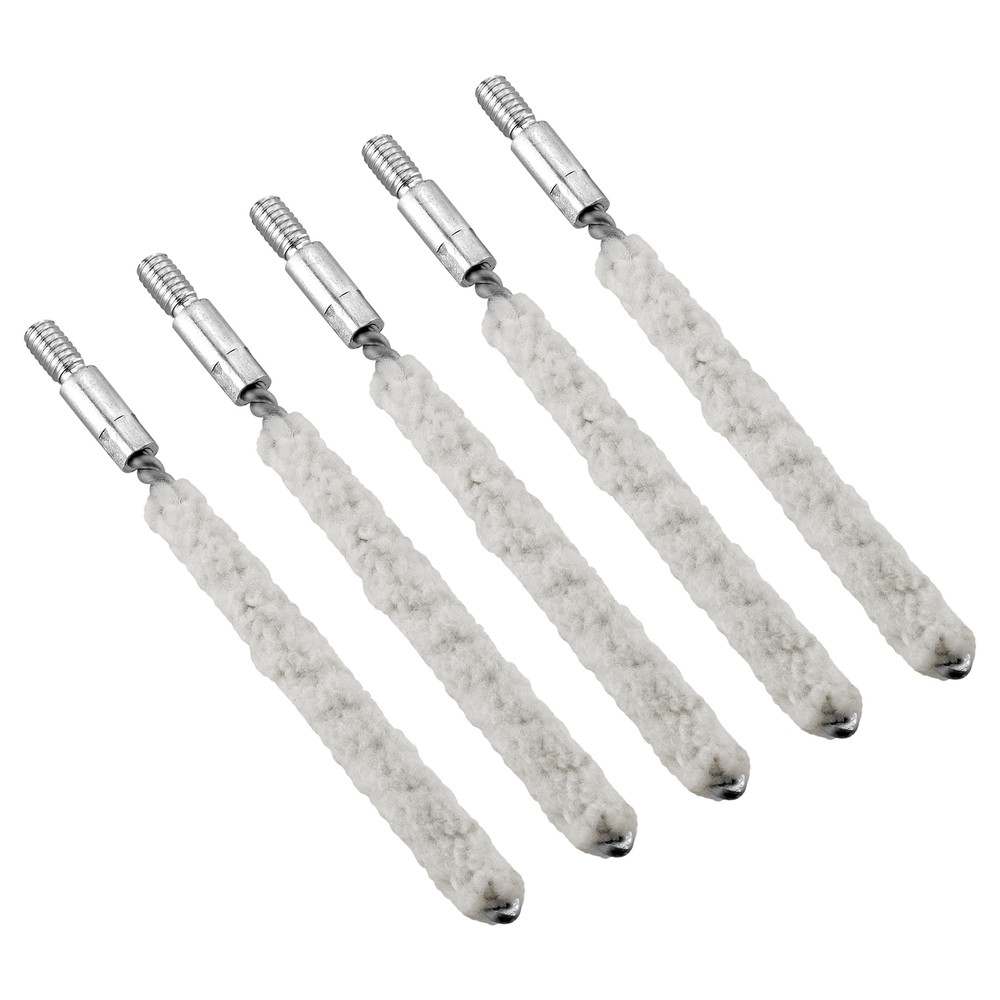 5 Pcs Firearm Rifle .22 Cal 8×32 Thread Gun Cleaning Bore Cotton Mop Brush Set