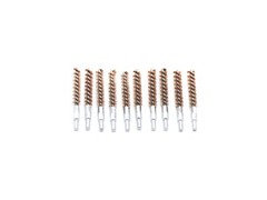 10 Pack- .25 Cal Phosphor Bronze Bore Brushes for Gun Cleaning and Maintenance