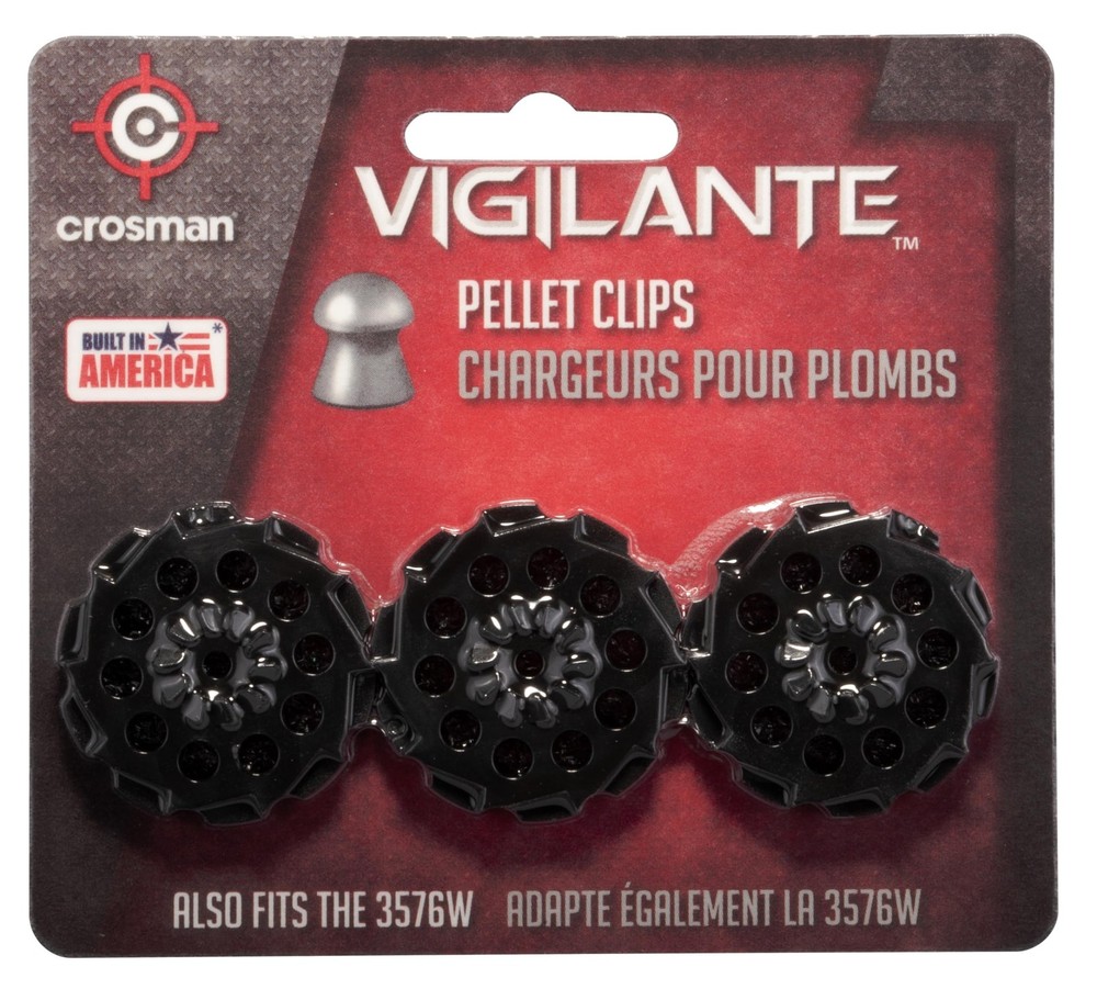 Crosman 407T Replacement 10-Round Rotary Magazine (3-Count) ?ne ???k, black
