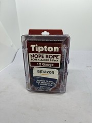 Tipton Nope Rope Bore Cleaner 12 Gauge 2-Pack Pull Through Gun Cleaning Tool
