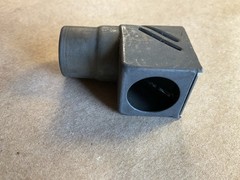US Army .50 Cal Bore Sight Bore Inspection Mirror C. Cowles & Co. Newhaven Ct