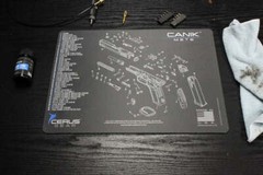 For CANIK® METE SCHEMATIC Handgun Gun Cleaning Mat Cerus Gear FDE