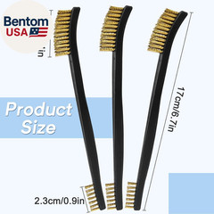 Gun Cleaning Brush, 10 Pcs All Purpose Gun Brushes, 7 Inch Double-Ended Jewelry