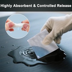 900 Pcs Gun Cleaning Patches 2in Lint Free Cloth Pads for Rifle Pistol Shotgun