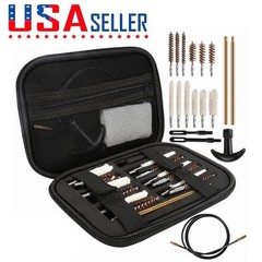 43PCS Universal Gun Cleaner Cleaning Kit Rifle Pistol Handgun Shotgun Firearm US