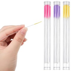 180 Pcs Rose Fragrance Ear Hole Cleaners – Stylish Pink, Purple, Yellow