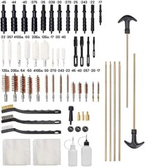 GLORYFIRE Gun Cleaning Kit Universal for Guns, Brushes One Size, Black