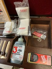 KLEEN BORE VINTAGE 1960 DELUXE GUN CLEANING KIT~NO BAR CODES~ UNUSED~MADE IN USA