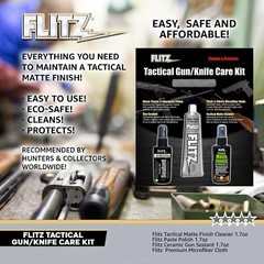FLITZ Tactical Gun & Knife Care Kit TGK41502 (SEE VIDEO)