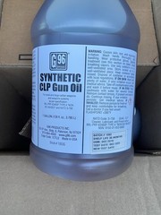 4 X 1 Gallon, G-96 SYNTHETIC CLP GUN OIL, MIL-PRF-63460F CLEANER #1053G USA