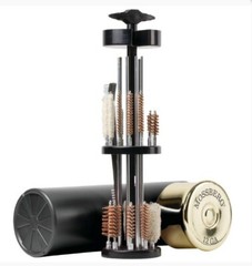 Mossberg Deluxe 53-Piece Gun Cleaning Kit in Shot Shell Case Firearm Maintenance
