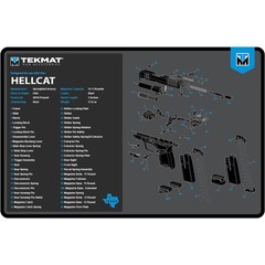 TekMat Original Gun Cleaning Mat – 17″ X 11″ – Springfield Armory Hellcat – Blue