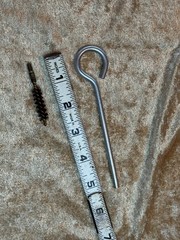 E81 – Vintage Smith & Wesson .38 S&W Special Cleaning Rod & Bore Brush
