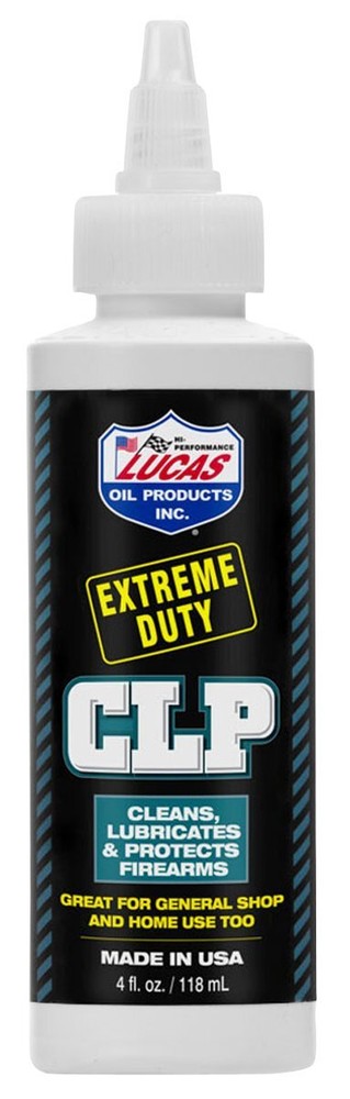 Lucas Oil Extreme Duty CLP Liquid to Clean/Lubricate/Protect Firearms 4 oz 10878
