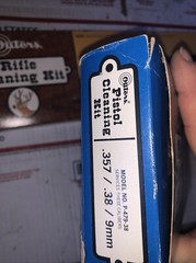 2 Vintage Outers Gun Cleaning Kits P-479 .357 Pistol Kit and #477 .308 Rifle Kit