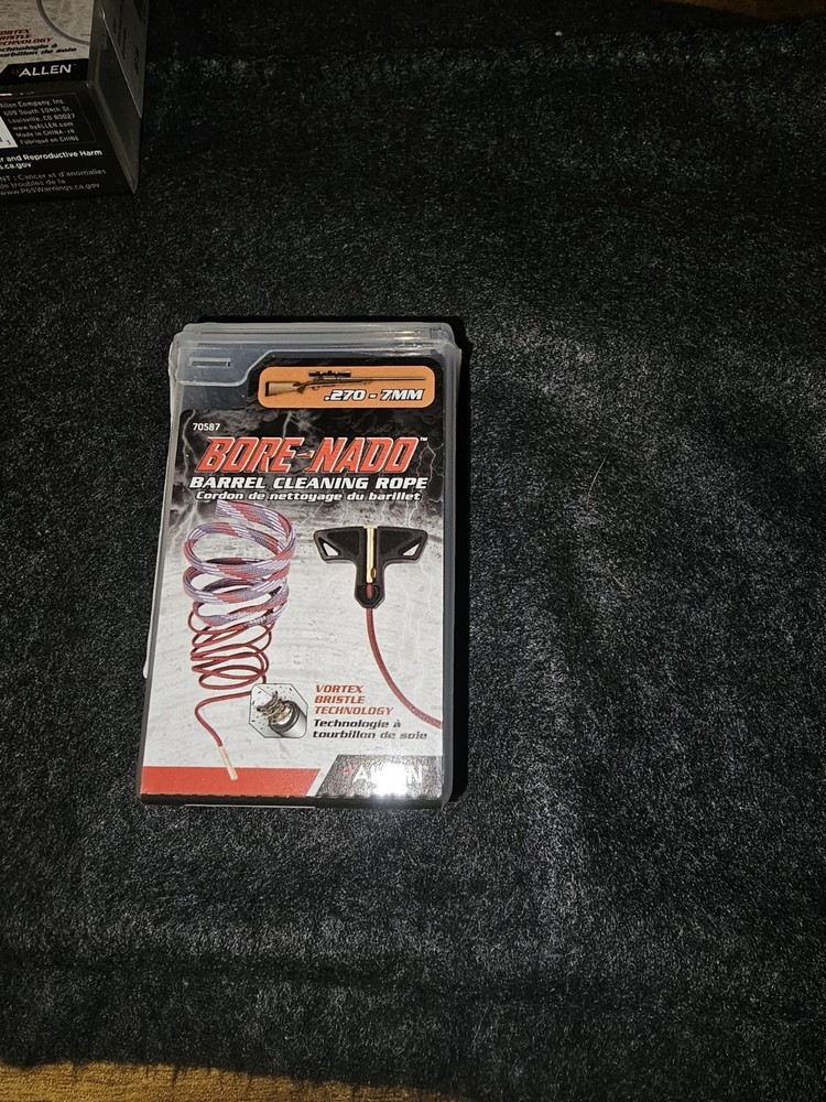 Allen .270/7mm Barrel Snake Multicolor Nylon Vortex Bristle Technology