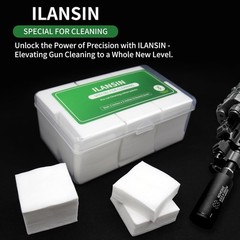 3000/1500PCS Gun Cleaning Patches+CLP Oil,2″x2″ Lint Free Gun Cleaning Cloth,Pro
