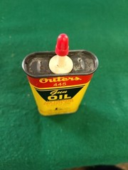 Vintage Outers 445 Gun Oil Oval 3 Oz