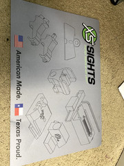 XS Sights Cleaning Mat