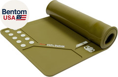 Gun Cleaning Mat 35.5×11.9 Magnetic Parts Organizer Non Slip Oil Resistant
