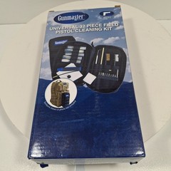 Gunmaster 32-Piece Universal Pistol Cleaning Kit – Compact Field Case – New