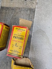Vintage OUTERS Gunslick Gun Cleaning patches Lot