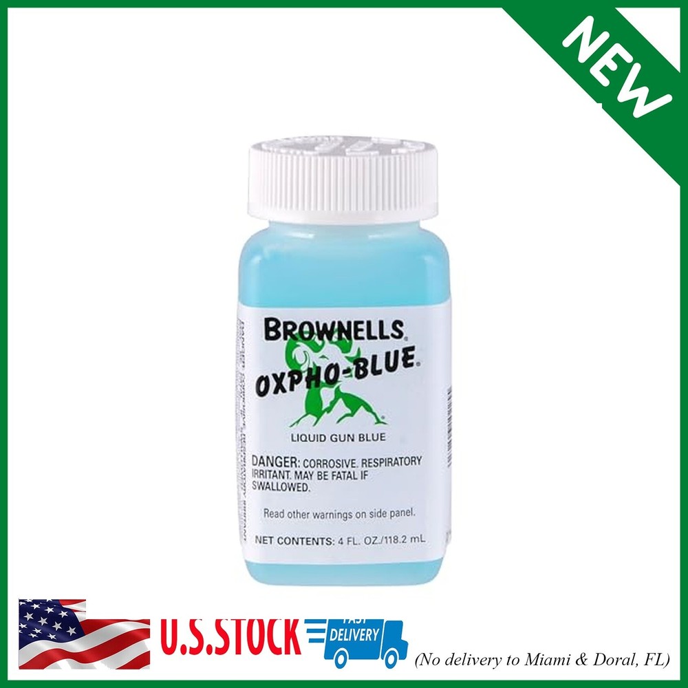 Brownells Oxpho-Blue Liquid Gun Blue, Cold Bluing Solution, Gunsmithing Tools Ma