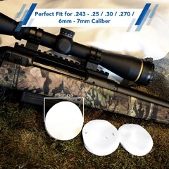 1000PCS Lint-Free Gun Cleaning Patches – Absorbent Round Cloths for All Calibers