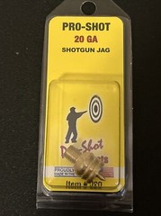 Pro-Shot Shotgun Cleaning Jag 20 Gauge Brass Spear Tip 5/16″-27 Thread J20 NEW