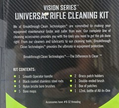 Breakthrough Clean Technologies Vision Series Universal Rifle Cleaning Kit CLP