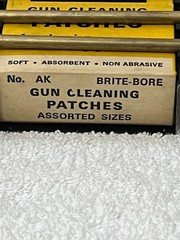 Vintage Mill Run Brite- Bore Universal Gun Cleaning Kit NO.25A