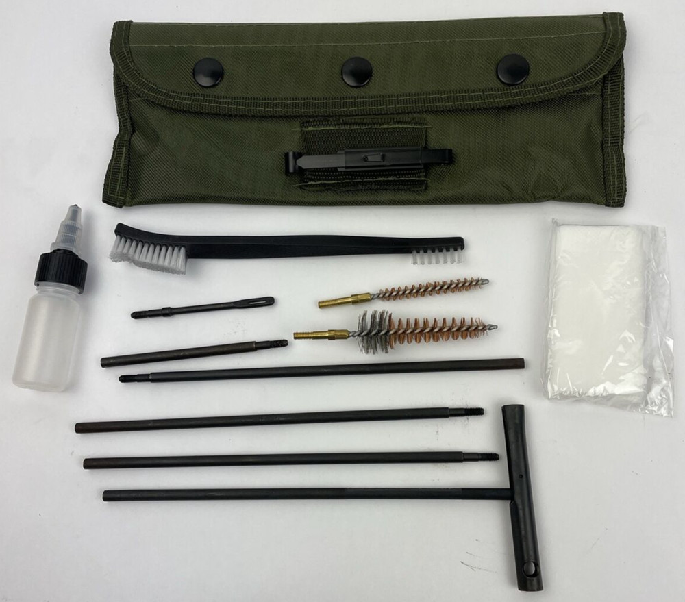 11pcs Universal Tactical Gun Cleaning Kit for Rifle Pistol Gun Barrel Brush Tool