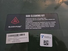 GLORYFIRE Universal Gun Cleaning Kit .22 Cal Portable Case Brushes Rods