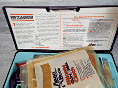 3 Various Kleen Bore Gun Cleaning Kits K208, UK213 & ? Plus Misc Items