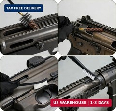 Universal Gun Cleaning Kit for .22 .223Cal 5.56mm .22LR Rifle Pistol Cleaning To