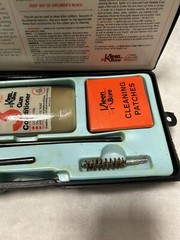 Vintage Kleenb￼ore POLICE SPECIAL HANDGUN CLEANING KIT .38/.357/9mm CAL