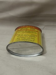 VINTAGE OUTERS 445 GUN OIL TIN 3/4 Full