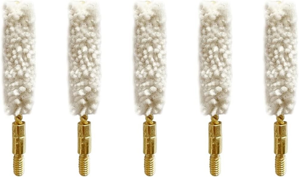 .50 Cal Bore Mop Brushes 5-Pack – Cleaning for Optimal Performance